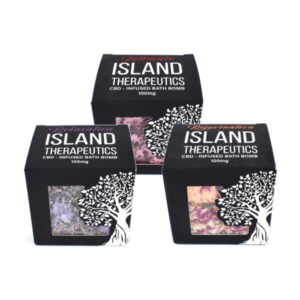 Island Therapeutics – CBD Infused Bath Bombs (100mg CBD)