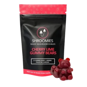 Shroomies Cherry Lime Gummy Bears