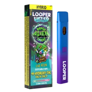 Looper Lifted THCP THCPO 11 Hyrdoxy Disposable Vape Miracle Alien Cookies 2G