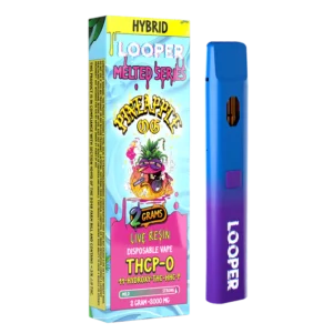 Looper Melted THCPO 11 Hydroxy HHCP Disposable Vape Pineapple OG 2G